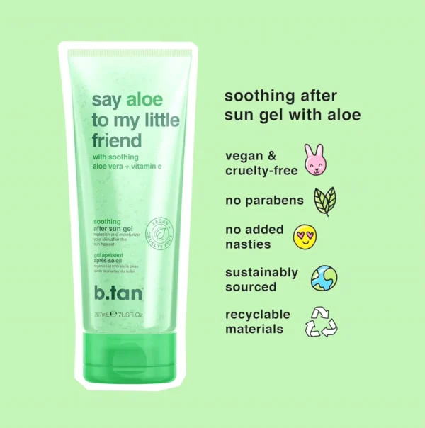 Aloe Gel for Visage & Skin - Ultra Moisturizing, Soothing After Sun Gel