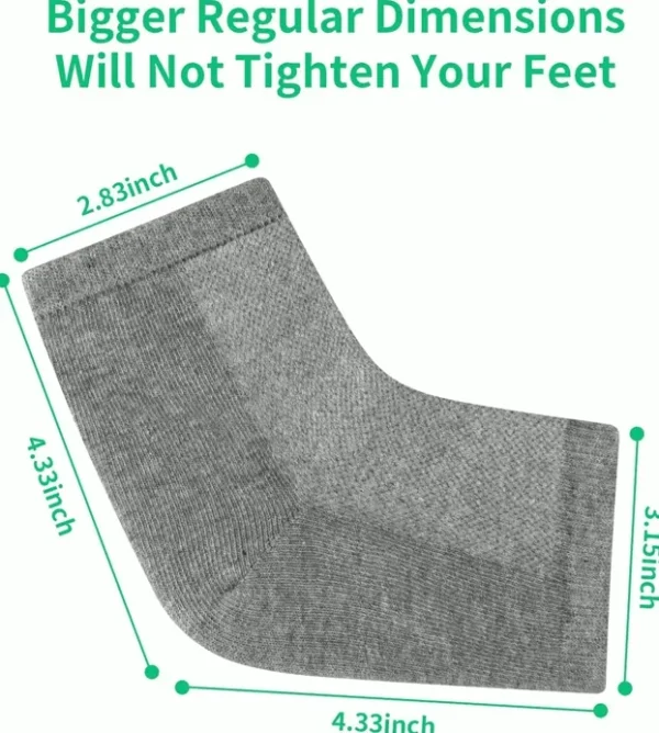 Heel Care Healing Stockings - Brand 5Pack Moisturizing Stockings