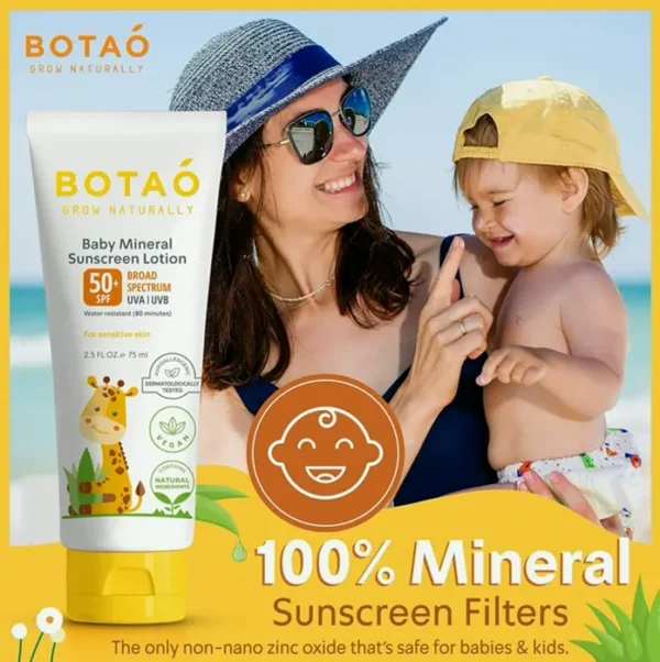 Infant Mineral Zinc Oxide Sunblock Cream SPF50