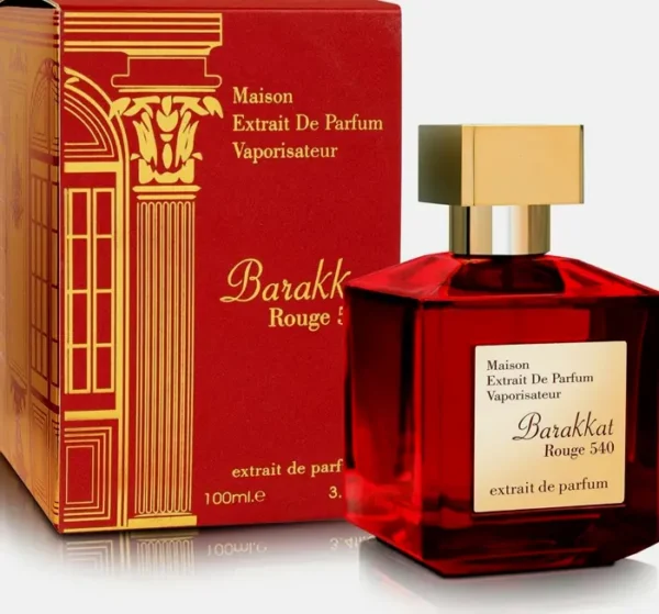 Scented World Barakkat Rouge 540 - Extrait de Perfume 100ml (3.4 Fluid Oz)