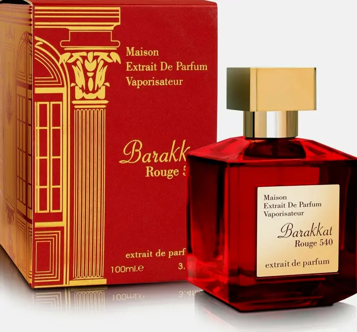 Scented World Barakkat Rouge 540 - Extrait de Perfume 100ml (3.4 Fluid Oz)