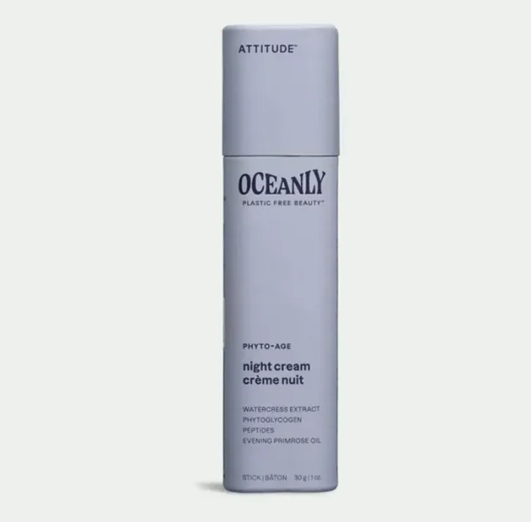Sea-Inspired Night Cream Bar, Botanical Based, Vegan