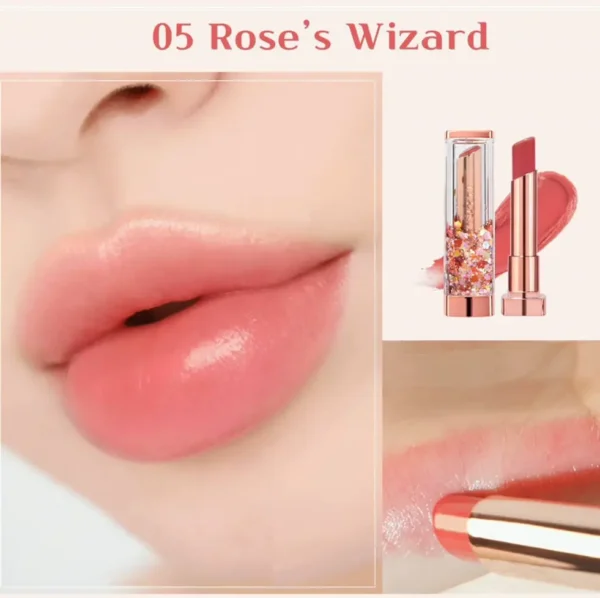 Sparkle Adorable Color-Changing Lip Cream Gift Rose Red #05