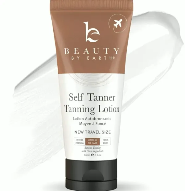 Compact Size Natural Self Tanning Lotion | Medium Tan