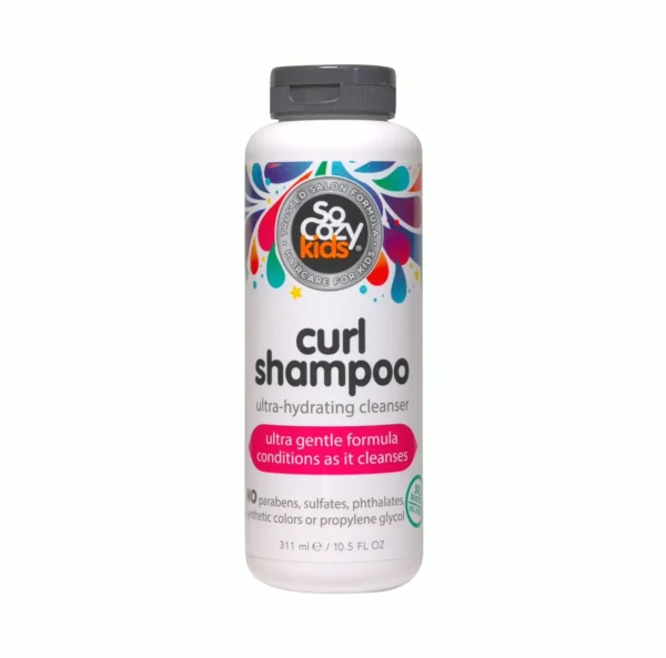 SoCozy Children's Curl Cleanser | Ultra-Hydrating & Free from Parabens | 10.5 Fl Oz