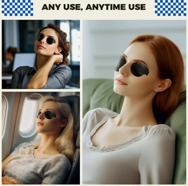 Twenty Pairs Cooling Eye Pads for Strain & Irritation