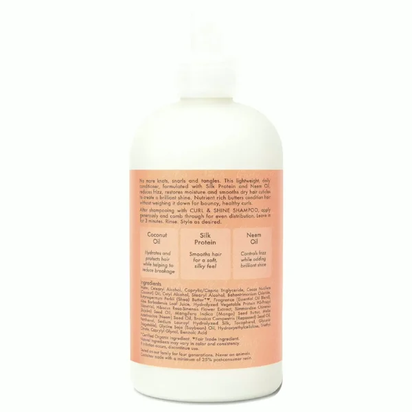 Shea Moisture Coco & Hibiscus Curly Hair Moisturizer, 13 Fl Oz