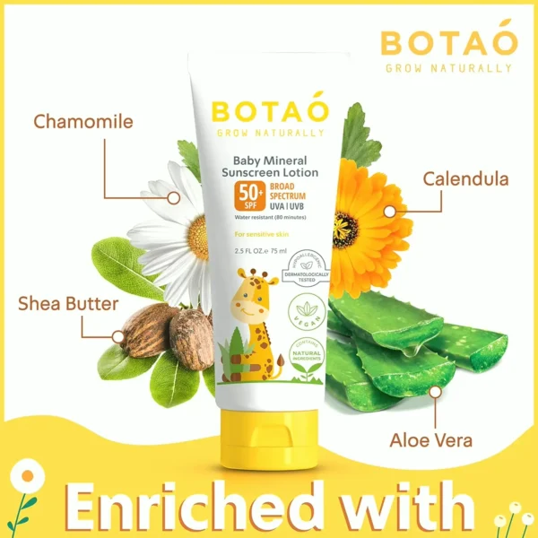 Infant Mineral Zinc Oxide Sunblock Cream SPF50
