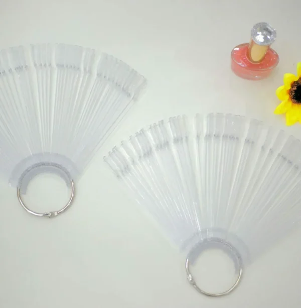 150 Pieces Transparent Manicure Sample Sticks