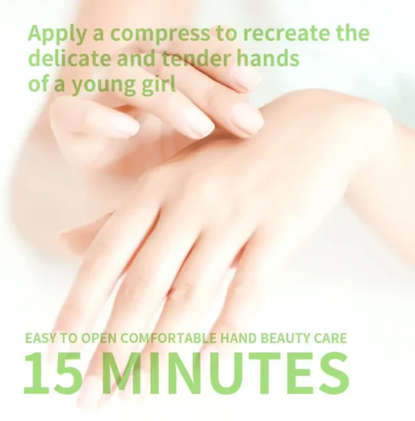 Hydrating Hand Mask with Shea Butter and Milk Extract