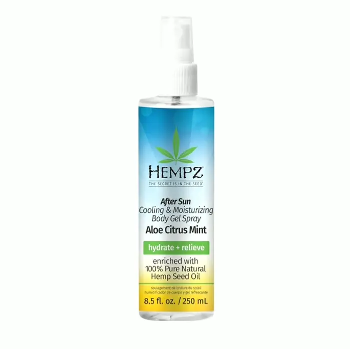 Post-Sun Soothing Aloe Vera Body Spray, Plant-Based 8.5 Fluid Ounces