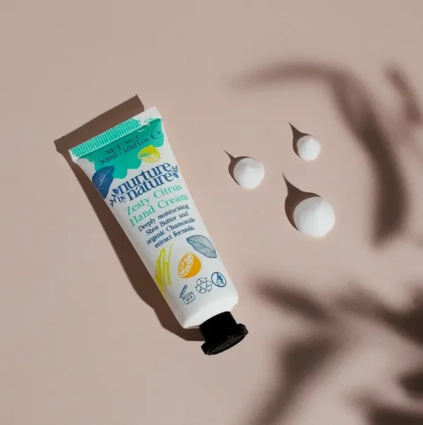 Nature Nurture Hand & Foot Cream Bundle: Giftable, Moisturizing, Travel Size