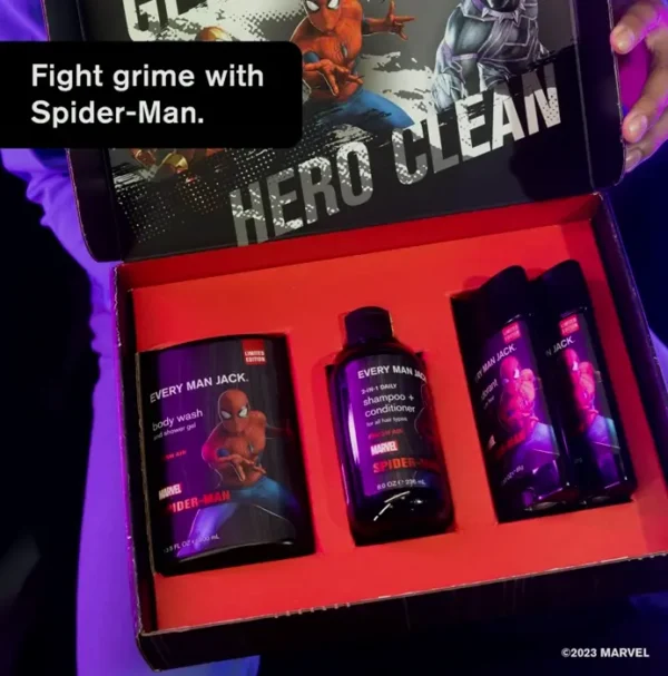 Complete Spider-Man Body Set for Men