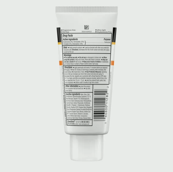 Neutrogena Face Sunscreen Lotion Breakouts Twin Set 2 x 3 oz