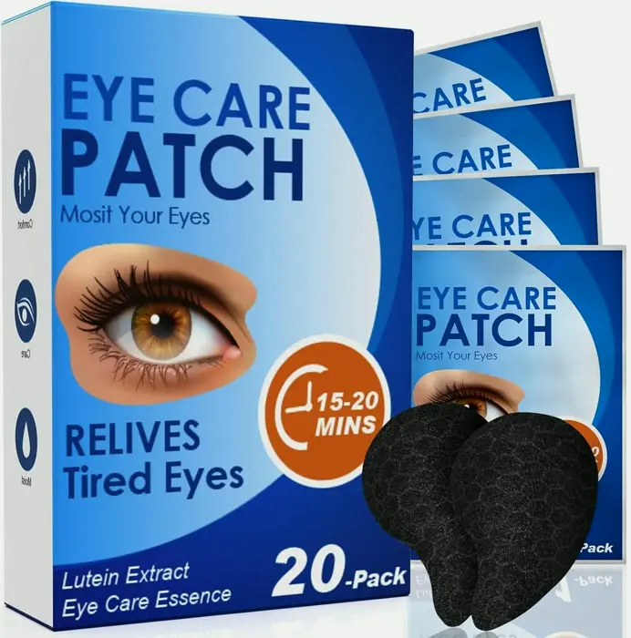 Twenty Pairs Cooling Eye Pads for Strain & Irritation