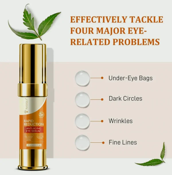 Quick Eye Serum: Anti-Aging Solution, Reduces Bags  0.67 ounces