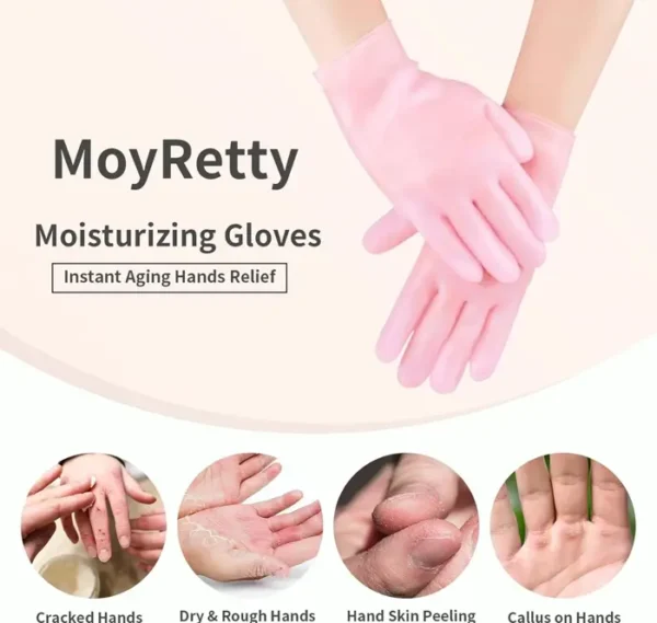 Two Pairs Hydrating Glove Spa Set for Cracked Skin