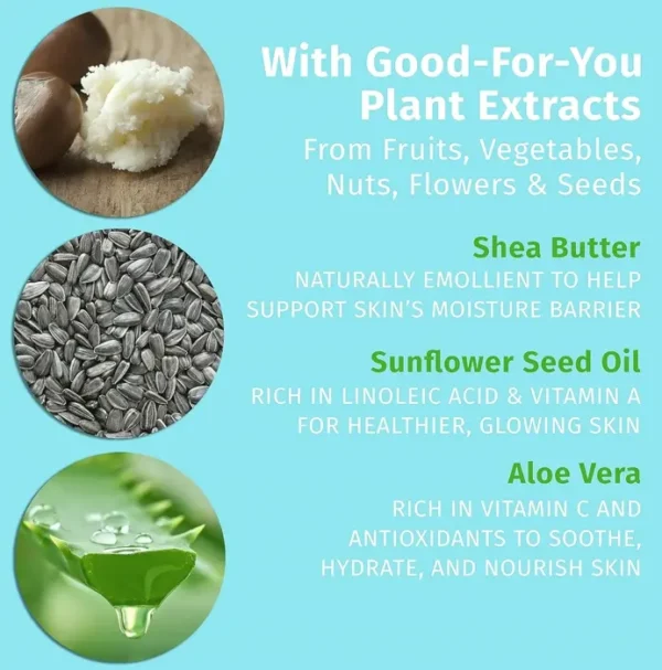 Herbal Sugar High Moisturizing Cream Collection (2.25 oz) for Travel Trips