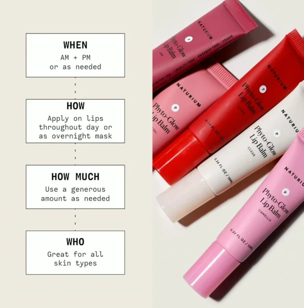 Nat P-Glow Lip Care, Moisturizing Gloss, 0.34 oz (Clear)