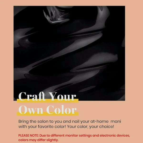 Beetles Gel Nail Polish - Audrey Black 1 pcs
