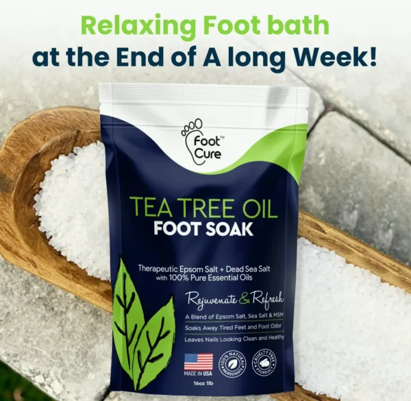 Tea-Tree Foot Soak for Nail Repair