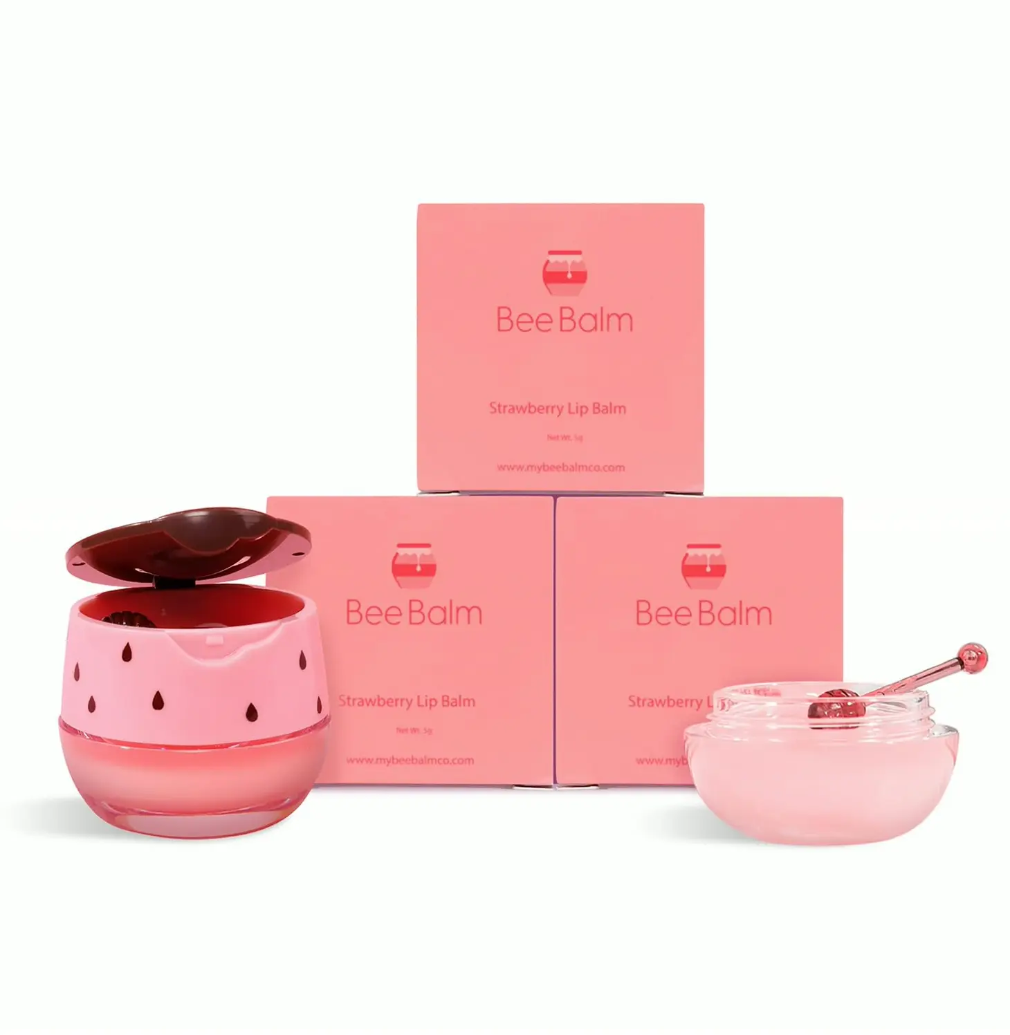 Bee Balm Lip Care with Moisturizing Vitamin E and Propolis