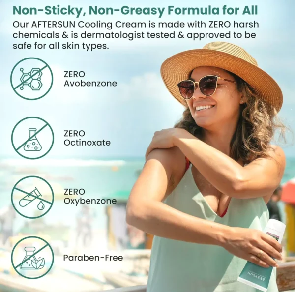 Cooling Post-Sun Cream with Aloe | 3.3 oz