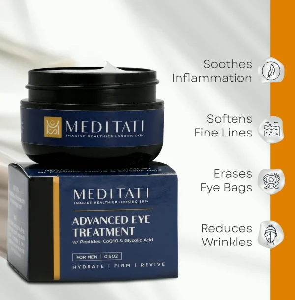 Male's Advanced Eye Treatment for Dark Circles, Wrinkles