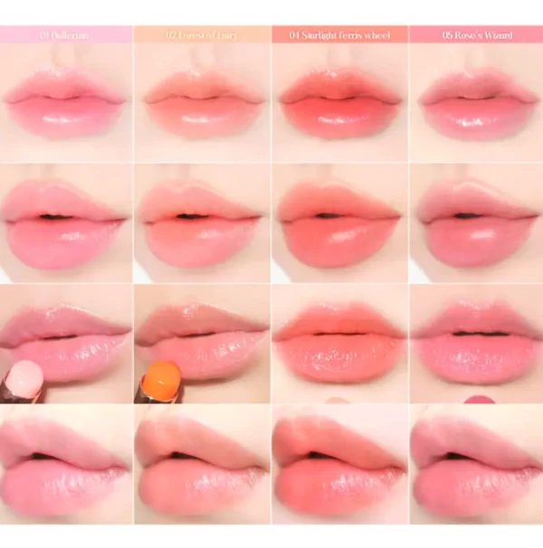 Sparkle Adorable Color-Changing Lip Cream Gift Rose Red #05
