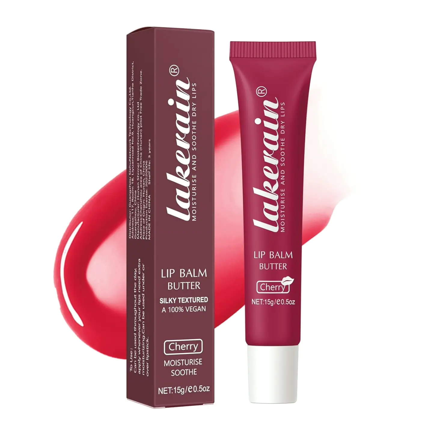 Moisturizing Lip Balm for Dry Lips Use (Cherry)