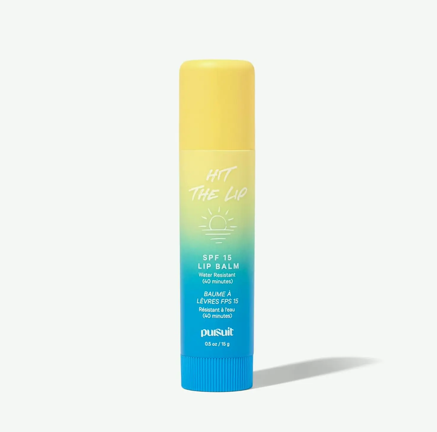 Pursuit Hit the Lip SPF 15 Lip Balm, Moisturizing Sun Care with Karité Butter
