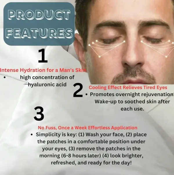 Under-Eye Patches for Dark Circles - Hydrogel Effect [5-Pack]