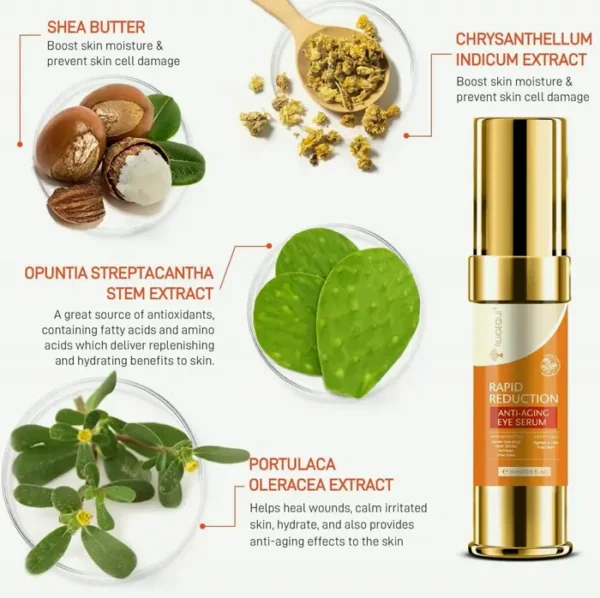 Quick Eye Serum: Anti-Aging Solution, Reduces Bags  0.67 ounces