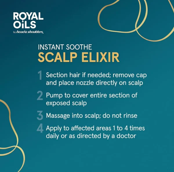 Scalp & Shoulders Instant Soothe Elixir Treatment, 4.2 fl oz