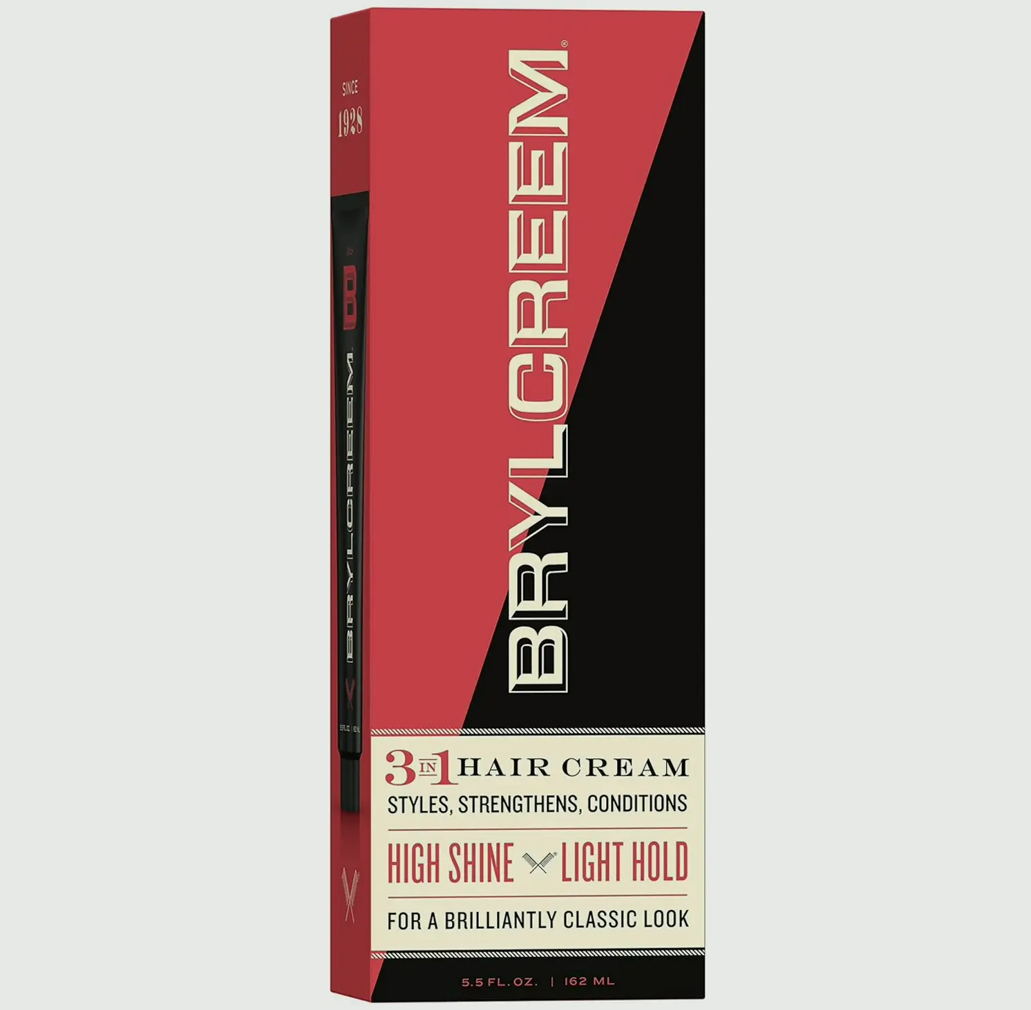 Brylcream Triple Action Men Styling Cream, Non-Alcoholic, 5.5 Ounce