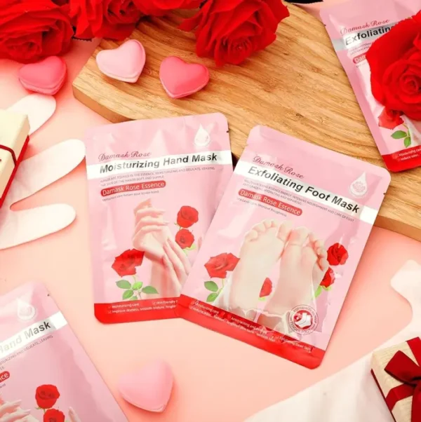 Twenty-Four Set Hydrating Glove & Foot Mask with Aloe Vera Butter