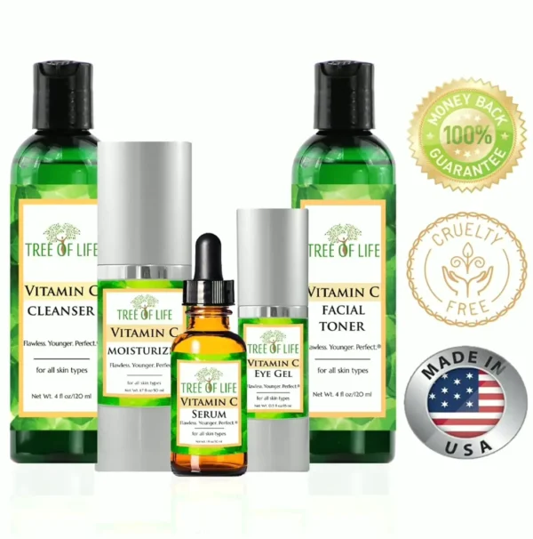 Vit C Skincare Set: Moisturizer & More