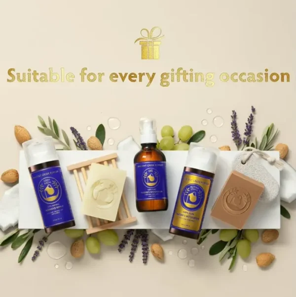 Natural Skin Pamper Present Kit - Lavender Spa Collection