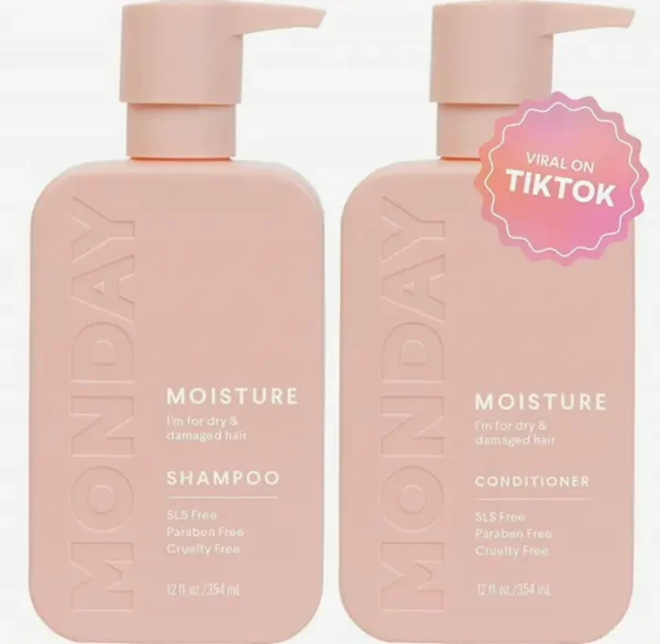 Hydrating Hair Cleanser + Conditioner Bundle for Dry Tresses