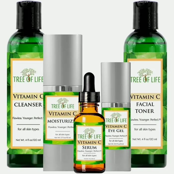 Vit C Skincare Set: Moisturizer & More