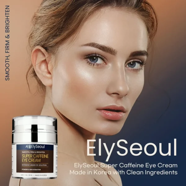 Super Caffeine Eye Cream: Anti-Wrinkle Treatment, Brightens Under Eyes