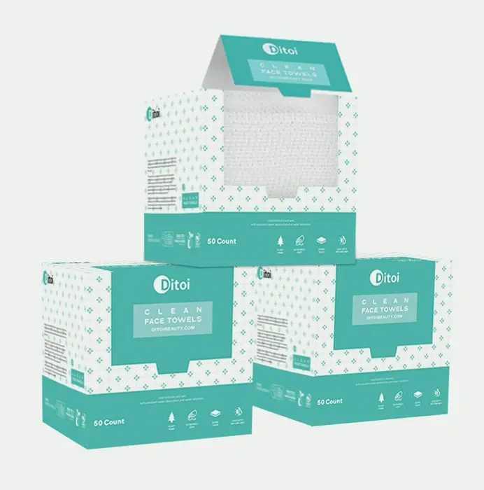 Disposable Face Towels, 150 Count XL, Soft Makeup Remover, 3 Pack