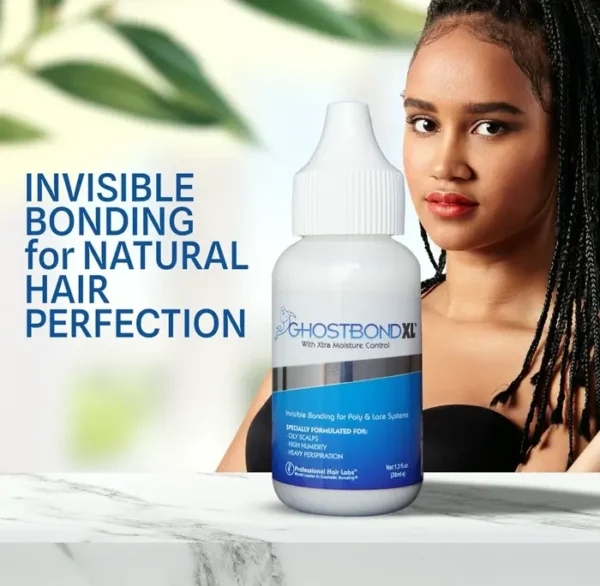 Invisible Hair Adhesive Glue 1.3oz - Firm Hold for Toupees