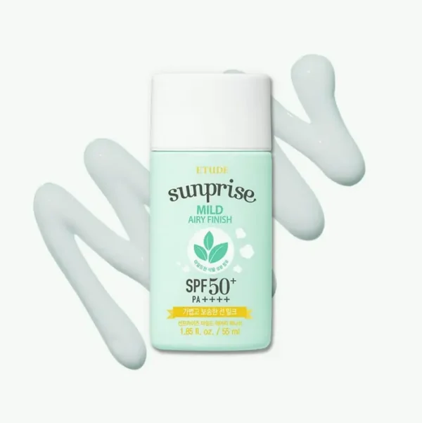 Etude House Sunrise Sun Milk SPF 50+ | Oil-free, Non-Greasy