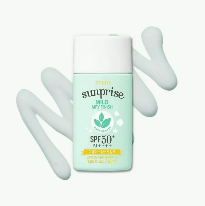 Etude House Sunrise Sun Milk SPF 50+ | Oil-free, Non-Greasy
