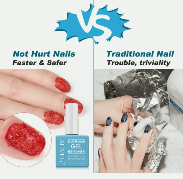 Gel Cleanser: Fast Soak-Off for Nails