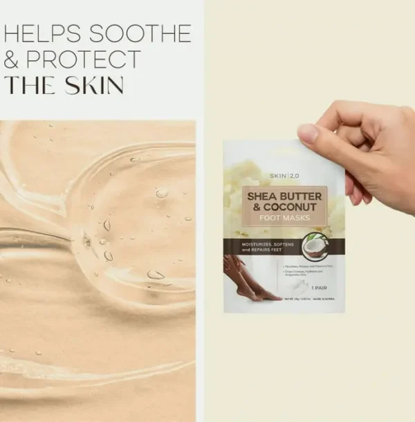 Shea Foot Wraps - Softens Cracked Heels