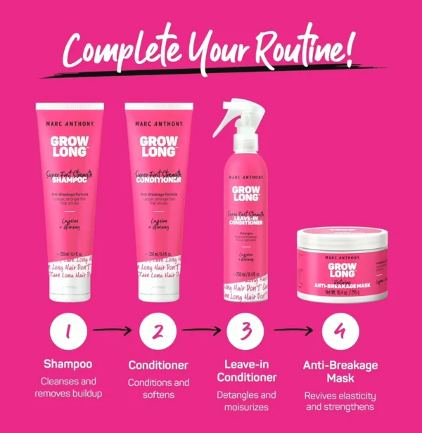 MA Hair Set: Lengthening With Biotin Anti-Frizz Conditioner