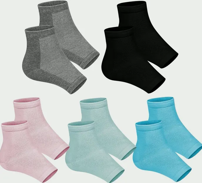 Heel Care Healing Stockings - Brand 5Pack Moisturizing Stockings