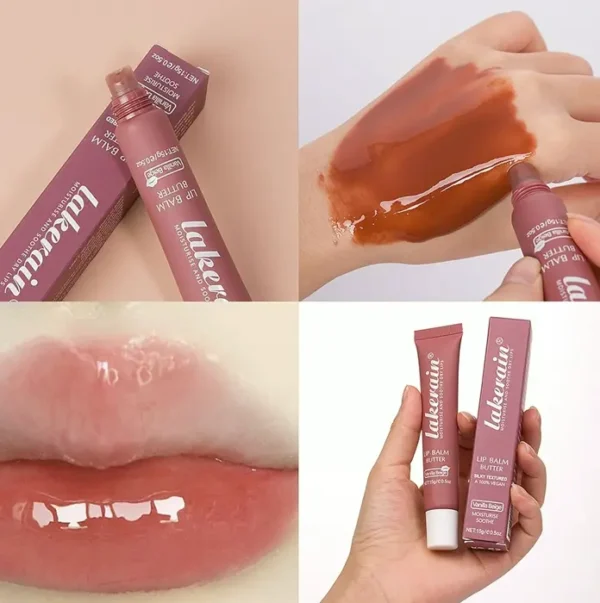 Lip Butter Hydrating Mask, Day/Night Use, Vanilla Beige